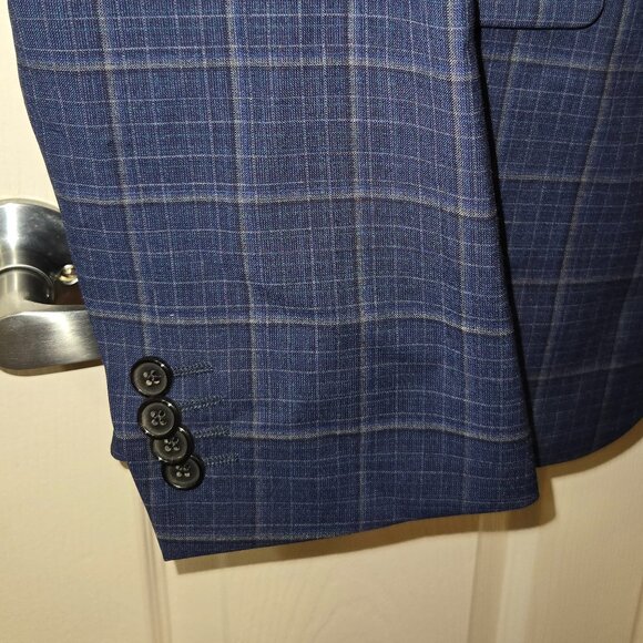 Paul Smith Italian Made Single-Breasted Gents Tailored Fit Pinstripe Suit - Picture 4 of 16